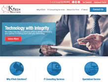 Tablet Screenshot of ktechsolutionsllc.com
